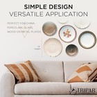 Tripar Wall Plate Hanger  Brass Wire  10-14 Inch  - Durable  Flexible 