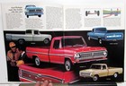 1970 Ford Pickup Truck Sales Brochure Pickup F-100 F-250 F-350 4 W d Original