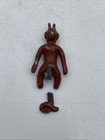 Vintage Rare 1940s Metal Devil Demon Halloween Cracker Jack Prize
