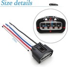 6 Packs Ignition Coil Female Connector Plug Harness Pigtail  4 Way Ignition C