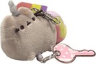 Gund Pusheenicorn Cat Stuffed Animal Plush With Retractable Keychain   Gray 3 