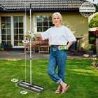 Updated Lawn Leveling Rake With Aluminum Rollers  Stainless Steel 30 x10  Lev   