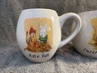 Set Of 2 Rae Dunn Fall Mugs With Critters