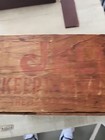 Antique  Jell-o Company Leroy  N y  Wooden Dovetail Crate   Advertising Box L  k