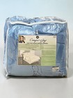 Queen Comforter Set 7 Piece  Baby Blue Bed In A Bag Queen Bedding Sets