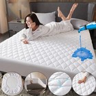 100  Waterproof Mattress Protector Mattress Pad Quilted Mattress Cover