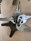 Lot Of 51 Antique Vintage Keys  All Have Maker Marks Various Makers