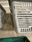3 Publix Supermarkets Green  Grey Grocery Full Size Shopping Basket Collectible