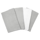 Ritz Cotton Terry Horizontal Stripe Bar Mop Kitchen Towel 4 Piece Set