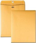 9  X 12  Kraft Metal Clasp Envelope - Heavyweight 28  Gummed - Pick Your Own Qty