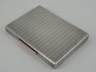 Solid Sterling Silver Splendid George Vi Cigarette Case Birmingham 1938 105g