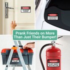 Eucatus 3  X 5  Colorful Adult Gag Warning Bumper Stickers   10 Pack