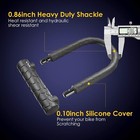 Bike U Lock 20mm Heavy Duty Combination Bicycle D Lock Shackle 4ft Length