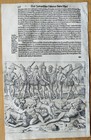 Spaniards Natives Torn Apart By Dogs   Gottfried New World America   1655