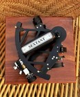 Antique Style Tamaya Working Sextant 9  Navigational Marine Sextant With Box