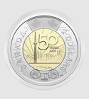 2 Coin Set          2026 Canada  2  Cn Tower Non   Colored Coins Glows In The Dark