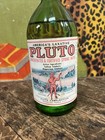 Vintage Pluto Water 1 Pint 7 Oz Paper Label Bottle Sign Nos Devil Satan Indiana