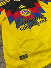 Club America 25 26 Soccer Jersey Long Sleeve Player Version slimfit  Sz Up