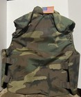 Usgi Camo Flak Vest Excellent Condition Size Large  item 47 
