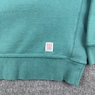 Topo Designs Mountain Fleece Crew Men s Medium Green Sweatshirt Pullover