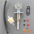 Fuel Petcock Shut Off Valve Kit For Kawasaki Bayou 300 Kdx200 Kfx400 Prairie