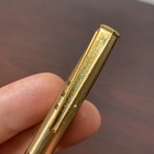 Vtg Auditors Point Twist Mechanical Gold Tone Lead Pencil Mint Unused Eraser