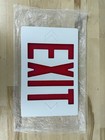 Red Led Exit Sign  Ul-listed Emergency Light  Ac 120v 277v