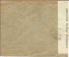 Algeria Sc 101 x2 -oran 13 oct 40-wwii Censor-to Argentina-minor Wear