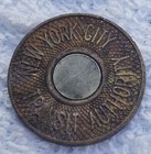 Vintage Lot New York City Suffolk County Li Ny Bus Tokens Transit Authority Coin