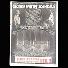 1924 Bijou Theatre Program For George White   s Scandals  Savannah Ga