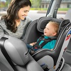 Chicco Nextfit Zip Convertible Car Seat  Carbon Black gray  distressed Pkg