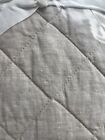 Pottery Barn Kids Belgian Flax Linen Baby Crib Quilt - Flax Color - New