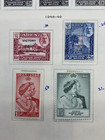 Aden 1937-55 Stamps On Album Pages  Mint   Used   A Few Alexandretta 