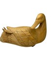 Vintage Antique Hand Carved Wooden Duck Waterfowl Decoy Cottage Beach Man Cave