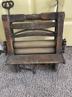 Antique Hand Crank Primitive Clothes Wringer Brighton No  110