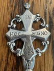    in Hoc Signo Vinces    40g Norway King s Cross Silver Plated Spoon
