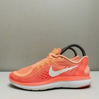 Nike Flex 2017 Run Women s 6 5 Running Shoes Sneakers Orange Atomic Pink  read