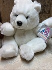 2 Vintage Applause Macaroon Bear   Mackintosh  Ear Plush 8  Stuffed Animal 87-88