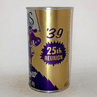 Metallic    Williams Purple Cow Replica novelty Beer Can  Plastic Label