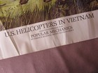1966 Poster U s  Helicopters Vietnam War Artist Ed Valigursky Popular Mechanics