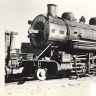 Western Pacific Railroad Engine Locomotive No  44 Antique Photo 