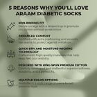 3-12 Pairs Diabetic Circulatory Ankle Health Socks Cotton Men Women 9-11 10-13