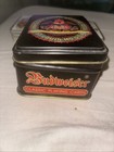 Anheuser Busch-budweiser-2 Decks Of Sealed Vintage Playing Cards In Original Tin