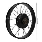 26  48v 1500w E-bike Motor Rear Hub Wheel Fat Tire Electric Bike Conversion Kit