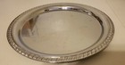 Vintage Irvinware Round Serving Tray  2061 Silver Plate W  Box