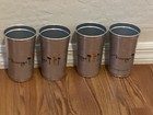 4 Mirage Casino Las Vegas  Aluminum Cups Set Of 4 Collectable Mugs Cups