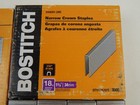 Bostitch 18 Gauge Narrow Crown Finish Staples 1    1-3 8  X 7 32  8000  Total