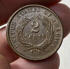Usa  1864 2 Cents  High Grade