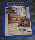 1994 Walmart Travel Atlas   Store Directory  Includes Wall Map