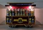 Vintage   Authentic Candy Cable Car Company 69  L Sign From Dispenser Trolley
